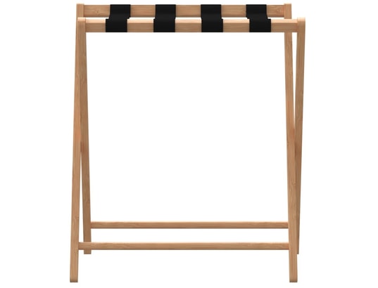 VIDAXL - Chariot de service de bagage Porte-bagages 68,5x38x58 cm bambou