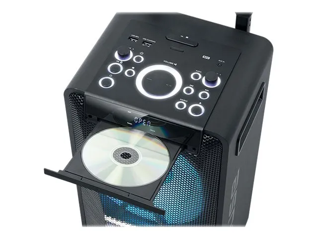 Muse M-1920 DJ - Højttaler - til PA-system - trådløs - NFC, Bluetooth - 2-vejs