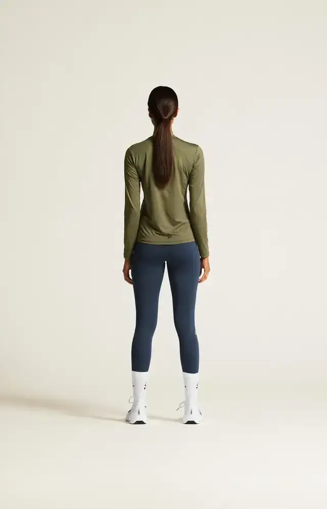 Craft ADV Essence 2 Hardloopshirt Lange Mouwen Groen Dames