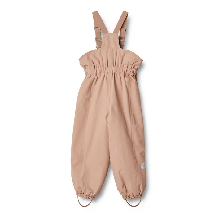 Wheat Pantalon de Ski Bretelles Matière Recyclée Sal Tech | Rose pâle