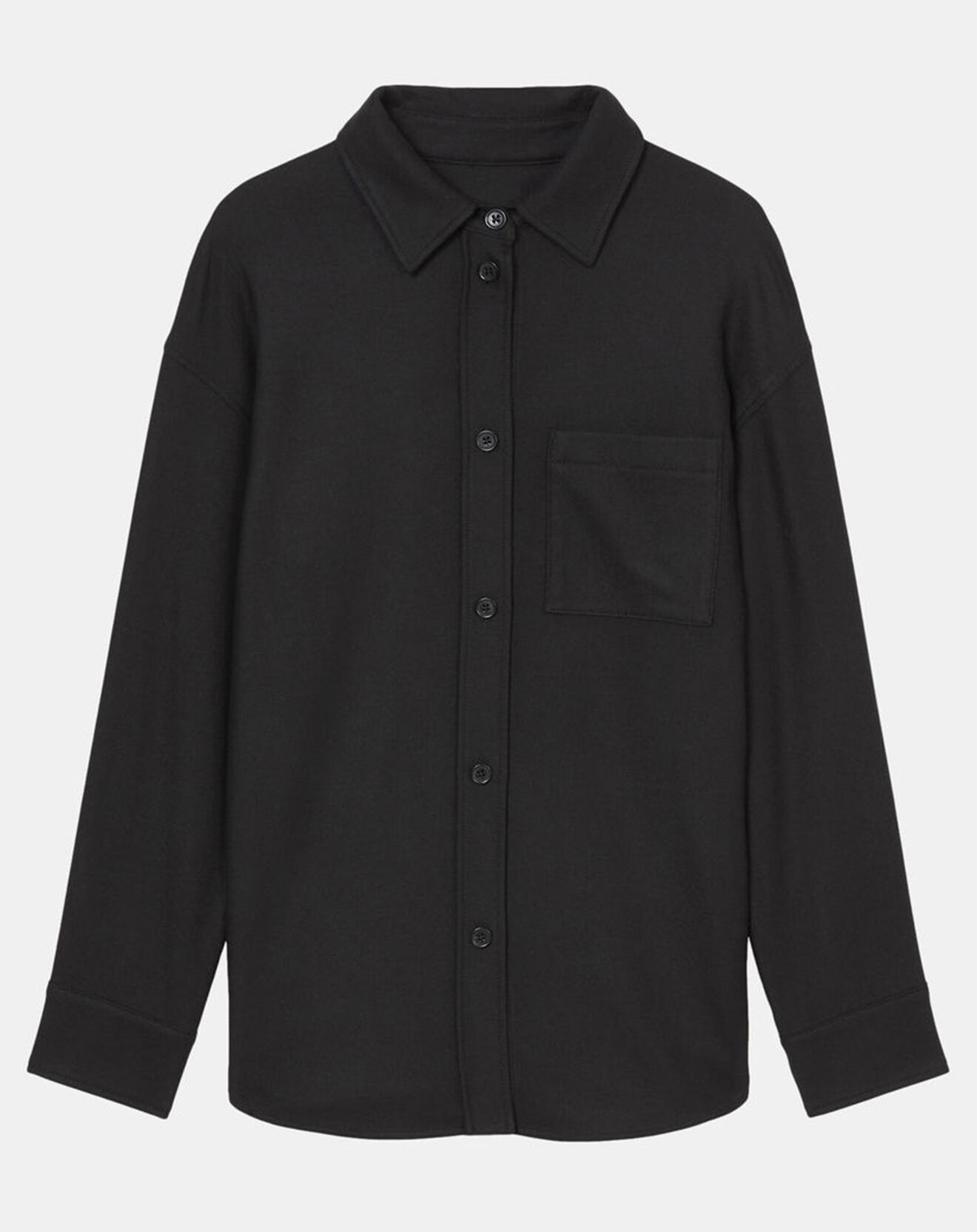 Marc O'Polo Surchemise en Laine mélangée noire