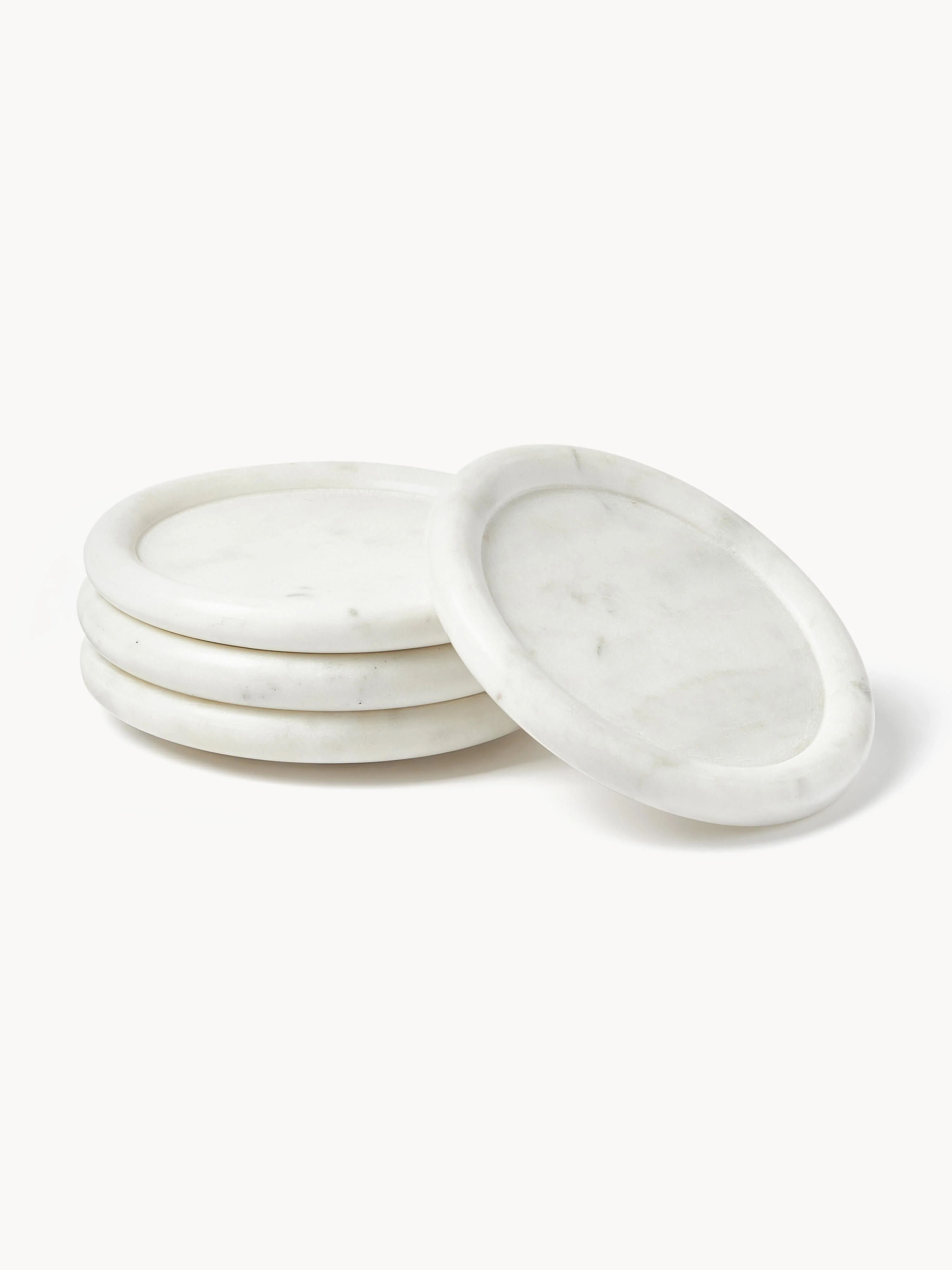 Marmeren onderzetters Yael, 4 stuks