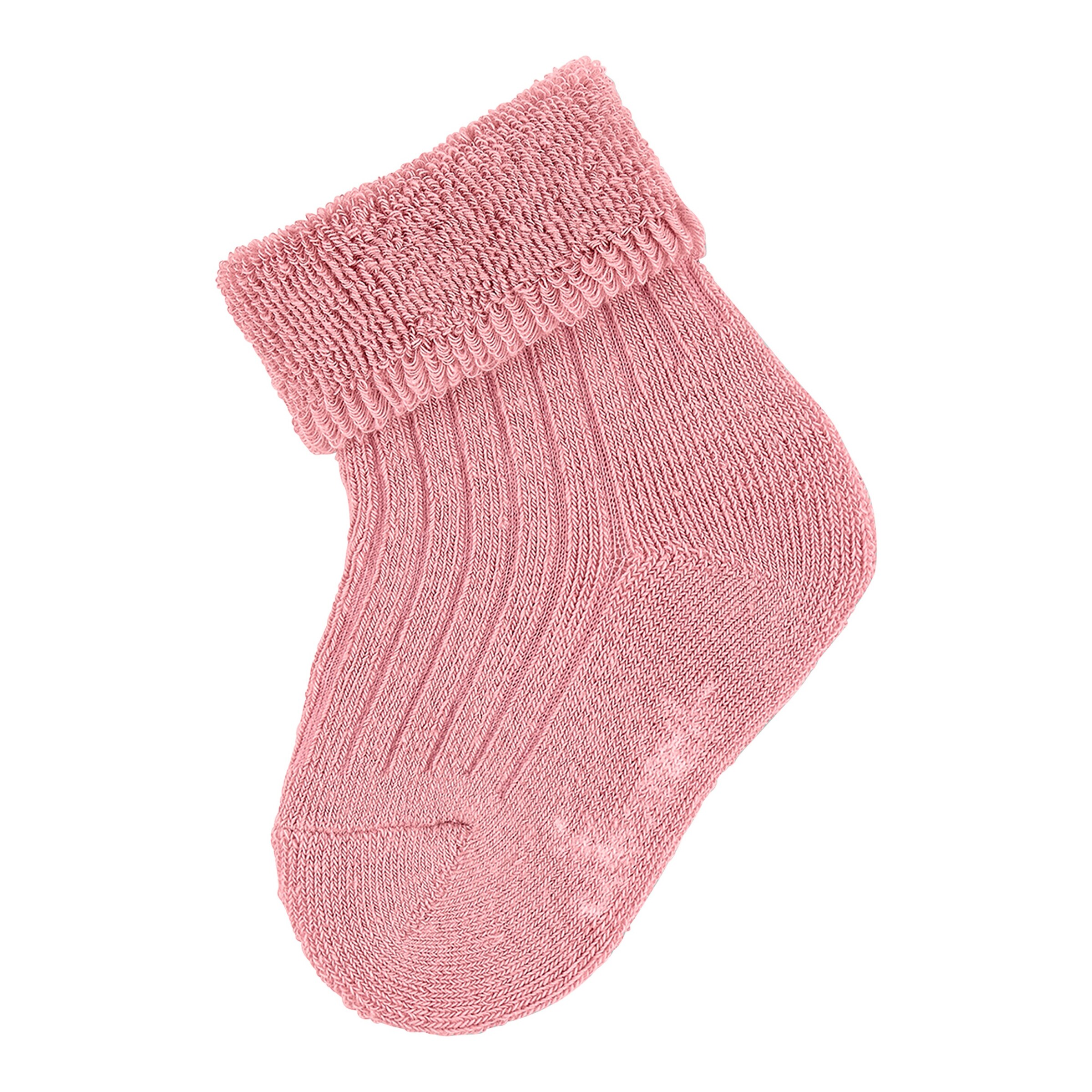 Sterntaler Socken mit geripptem Vollplüsch rosé