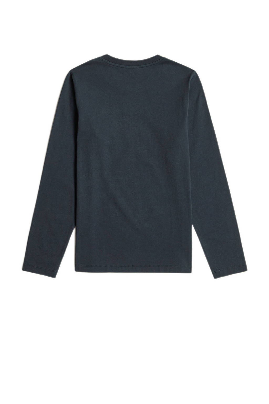 G-STAR longsleeve t-shirt l\s regular donkerblauw/wit