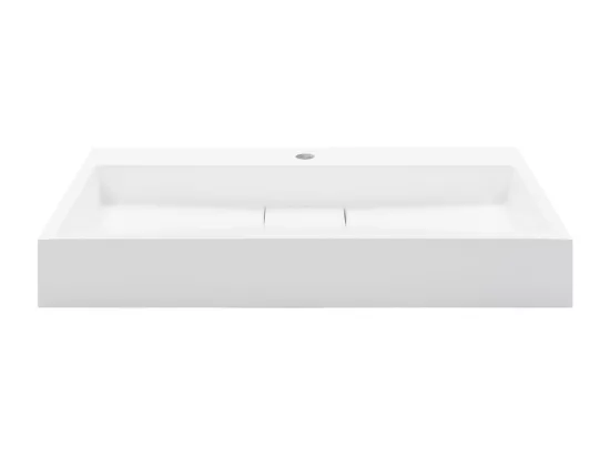 Lavabo salle de bain blanche 80 x 46 x 11 cm 02_0002634