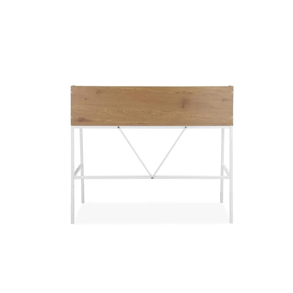 Livorno - Bureau wit eiken MDF