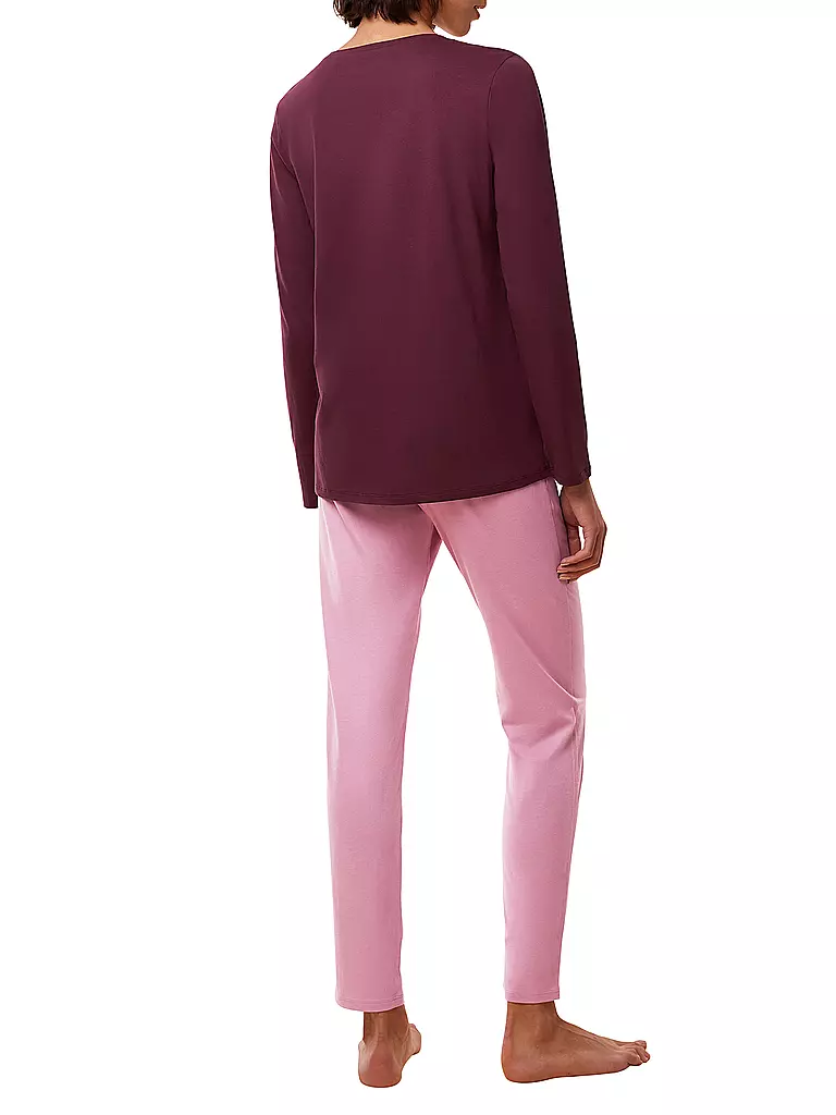 TRIUMPH Pyjama  dunkelrot