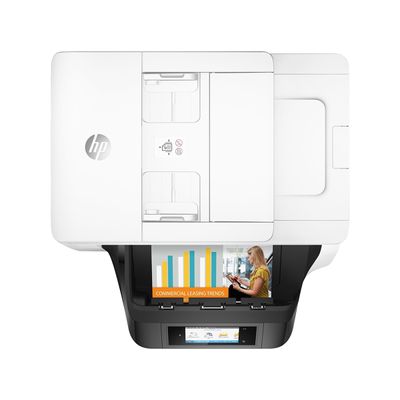 HP Officejet Pro 8730 All-in-One - imprimante multifonction jet d'encre couleur A4 - Wifi