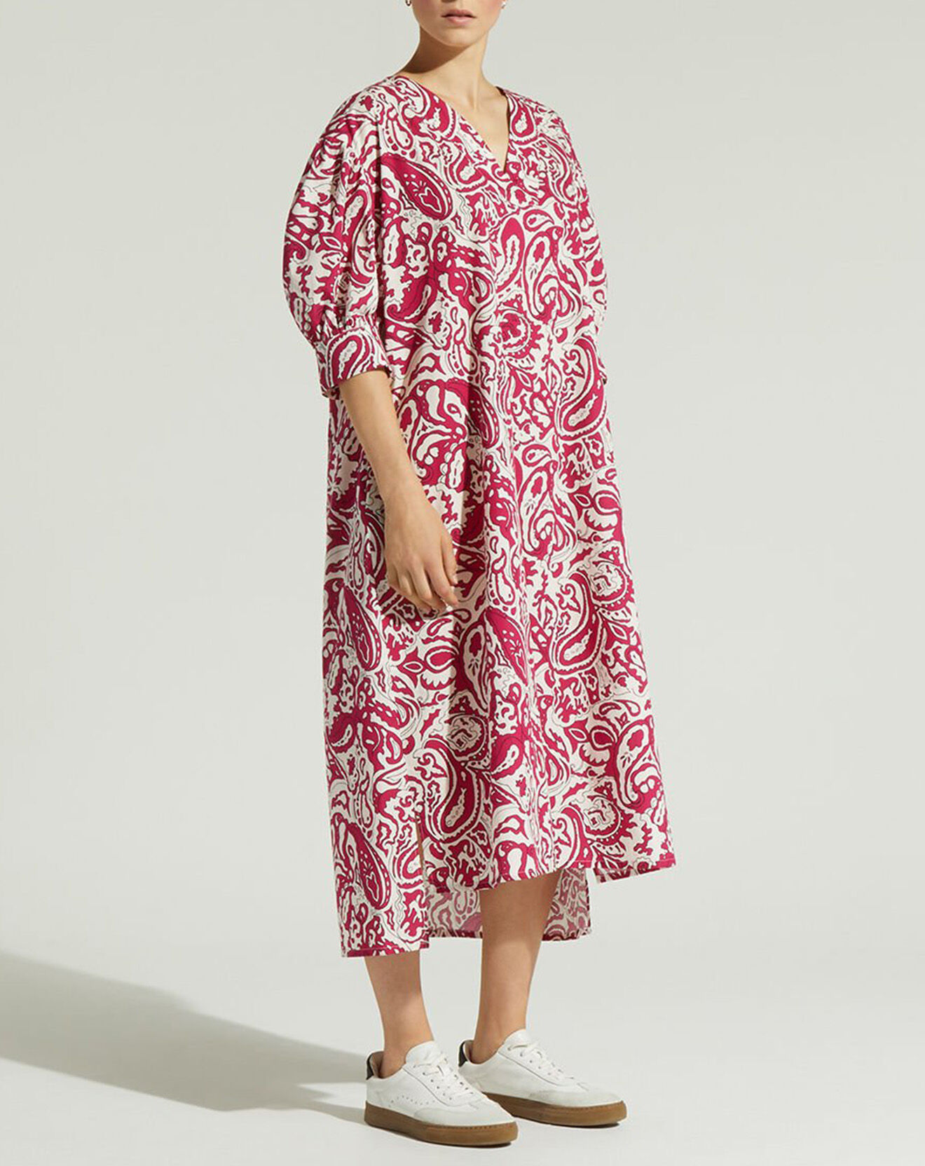 Jodhpur Robe Pipo imprimée rose