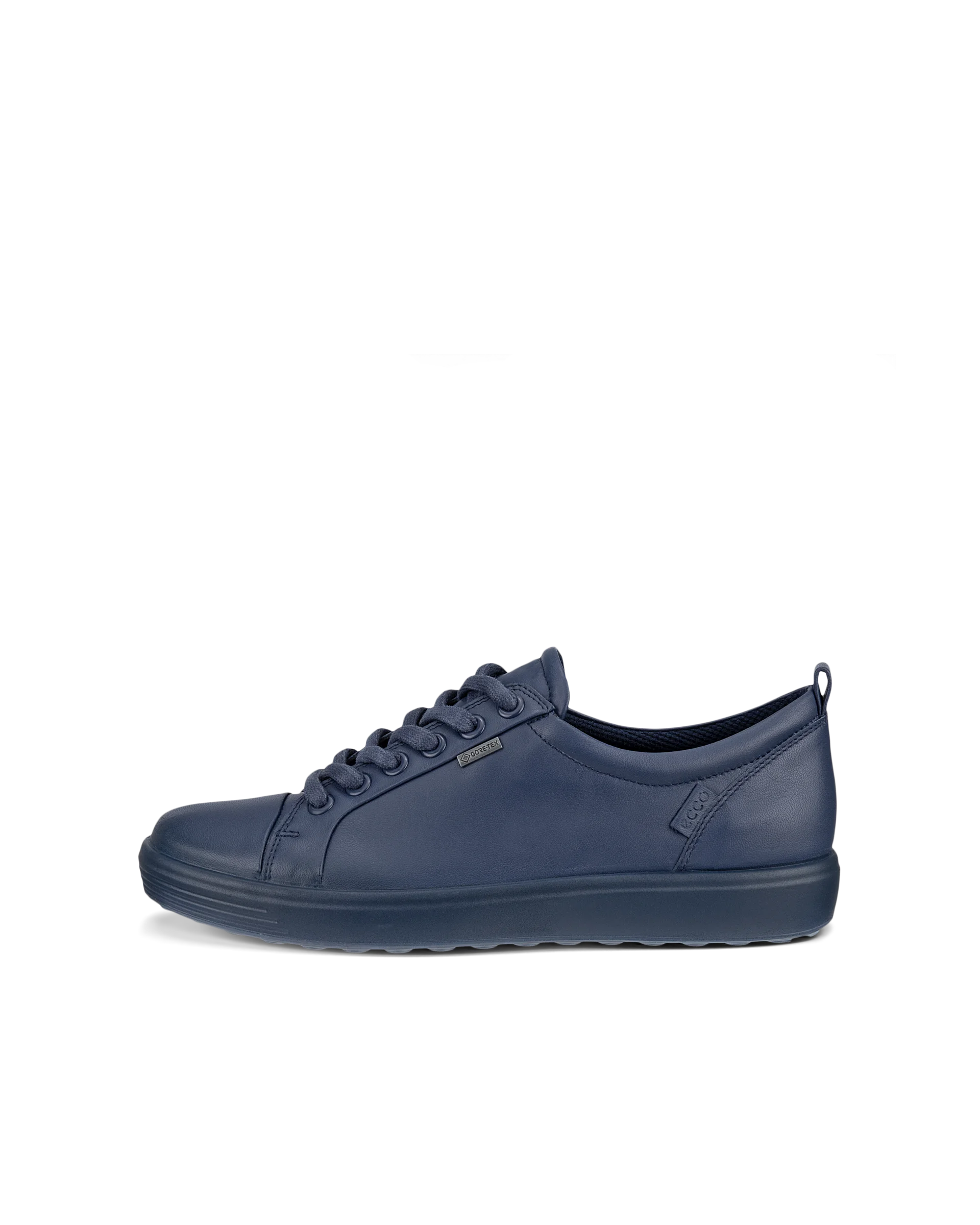 ECCO SOFT 7 W Damen Ledersneaker mit Gore-Tex Blau