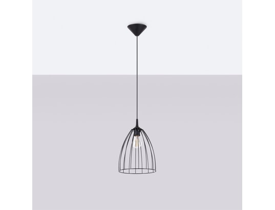 SOLLUX LIGHTING - Suspension Lampe suspendue ritz noir