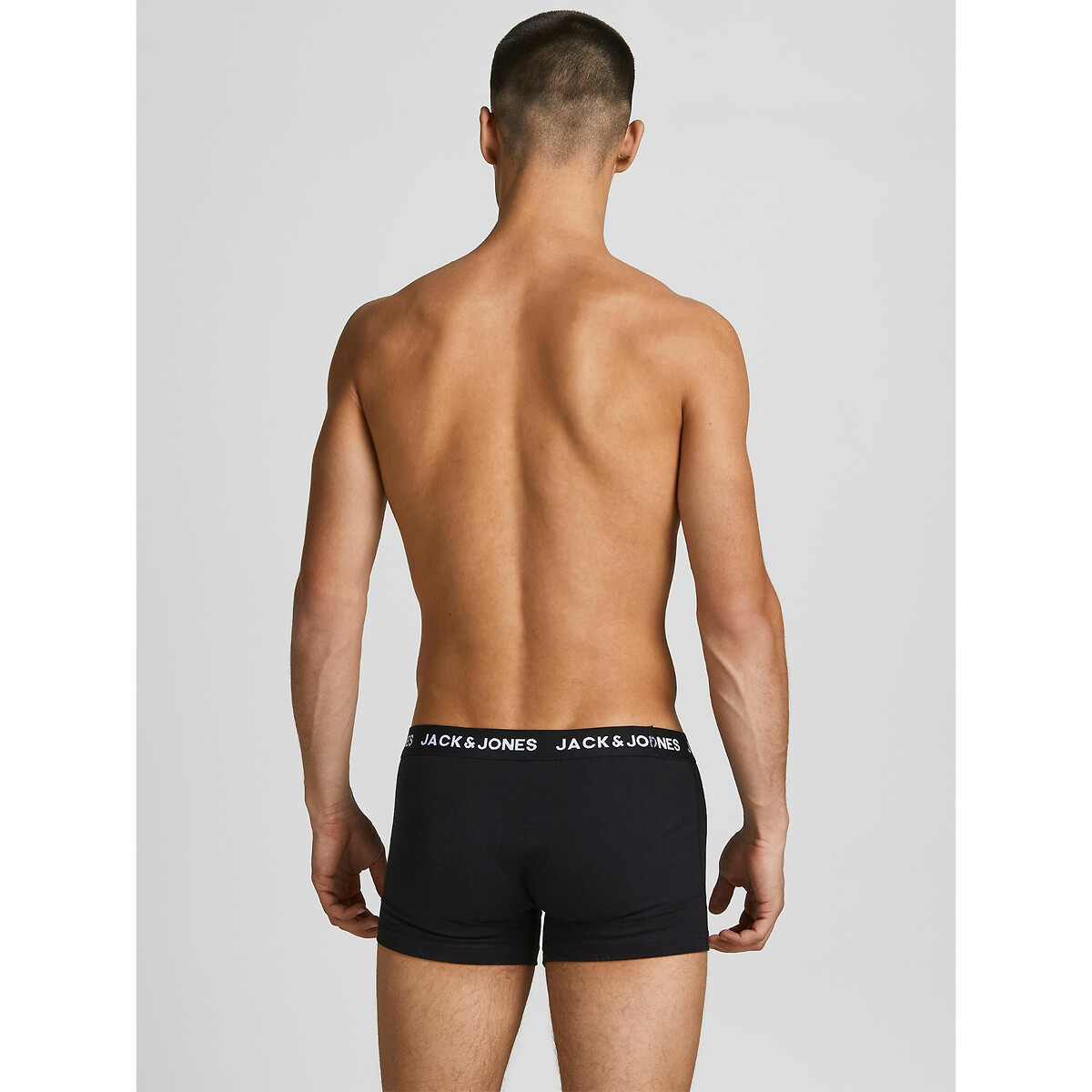 JACK & JONES<br>Conjunto de 5 cuecas boxer lisas JACHÉYYY