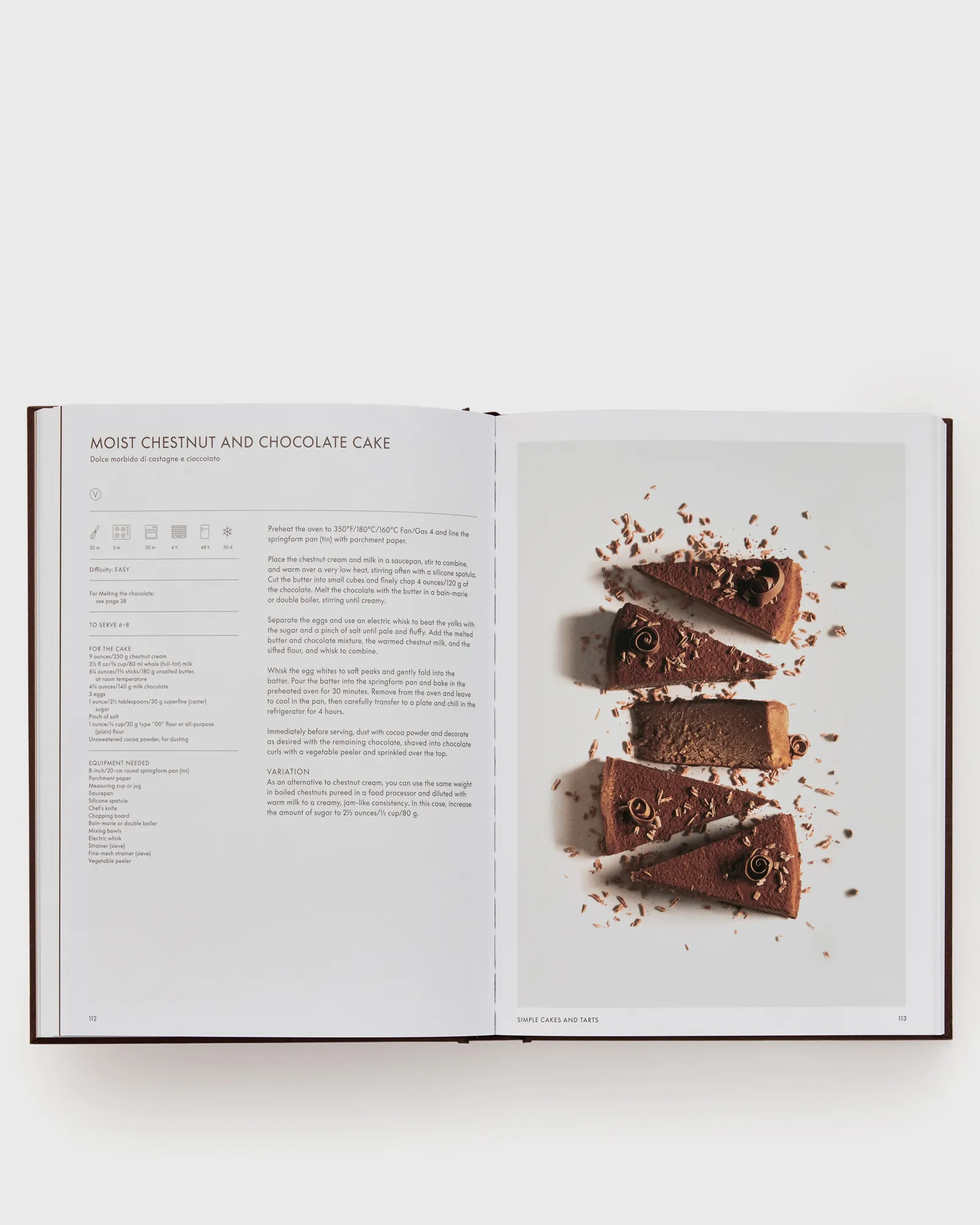 PHAIDON The Chocolate Spoon - Italian Sweets from the Silver Spoon by Phaidon