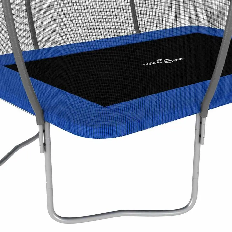vidaXL - Trampolineset - Blauw - 274 x 183 x 76 cm