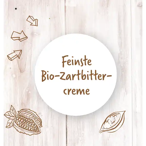 Doppelkekse Zartbittercreme mit zweierlei Keks Naturland