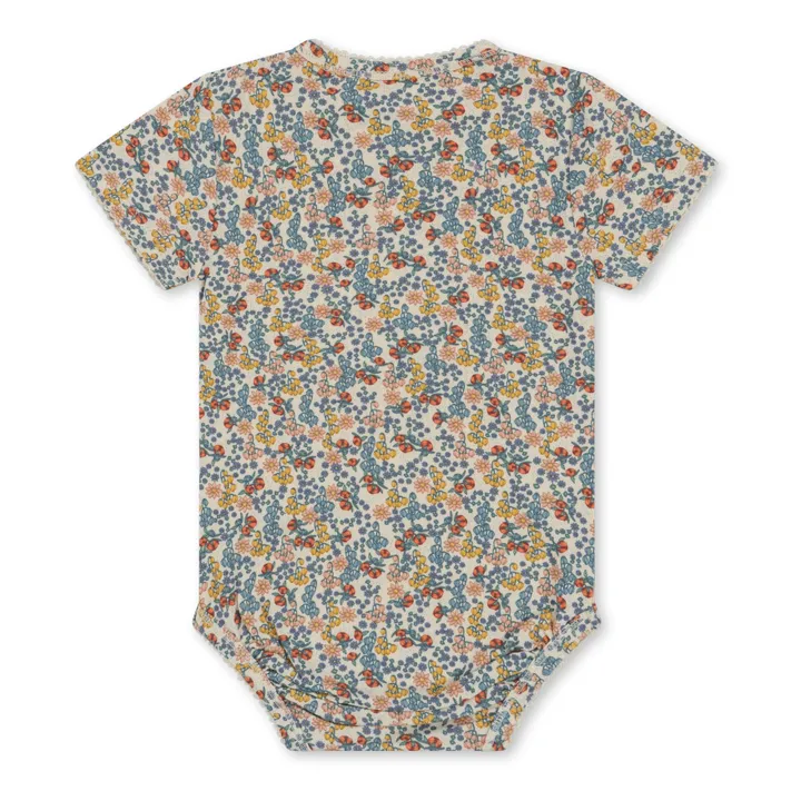 Konges Sløjd Body Manches Courtes Basic Coton Bio | Bleu