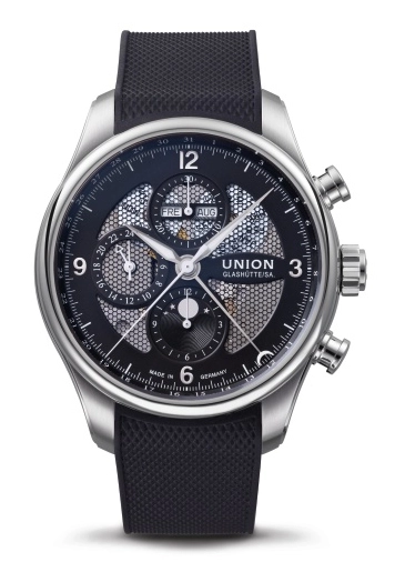 Union Glashütte SA. Belisar Mondphase Herrenchronograph