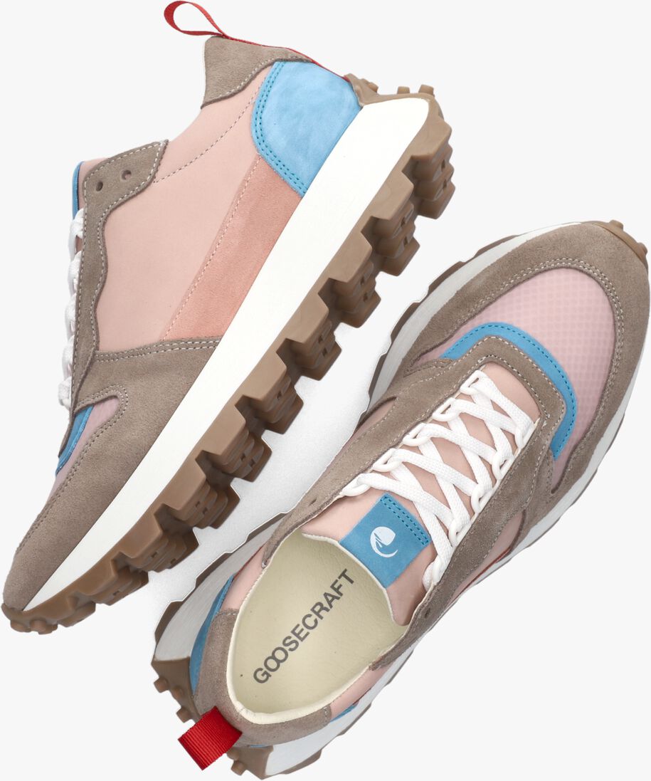 GOOSECRAFT roze goosecraft lage sneakers mallard 1