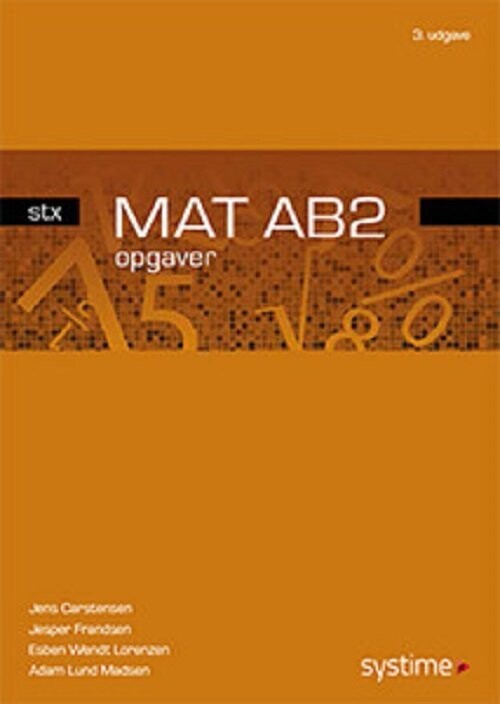 Mat Ab2 - Stx - Opgaver - Jens Carstensen - Bog