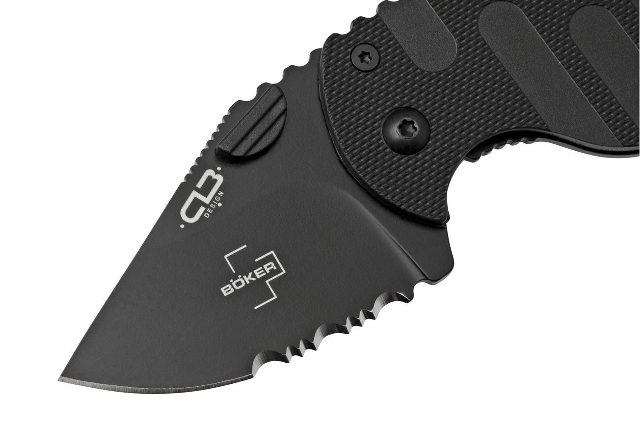Böker Plus Subcom 2.0 01BO526, Chad Los Banos design zwart/zwart, zakmes