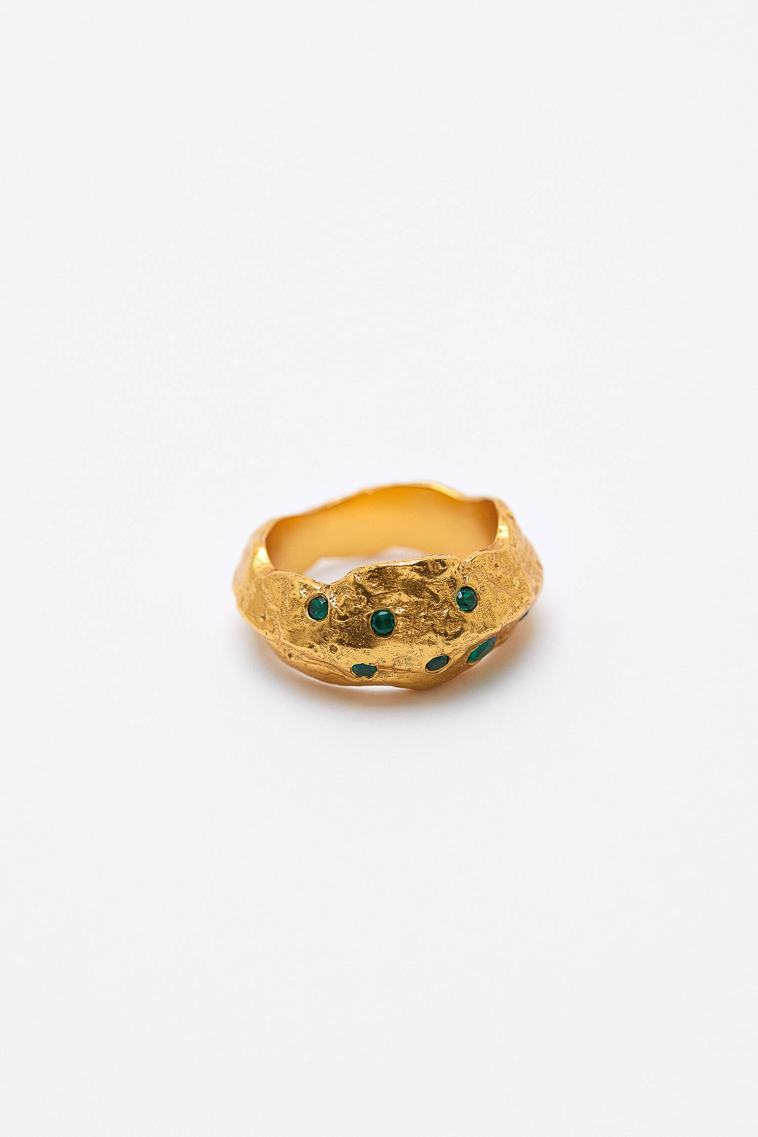 Conjunto de 2 anéis em ouro 24 quilates - Ouro
