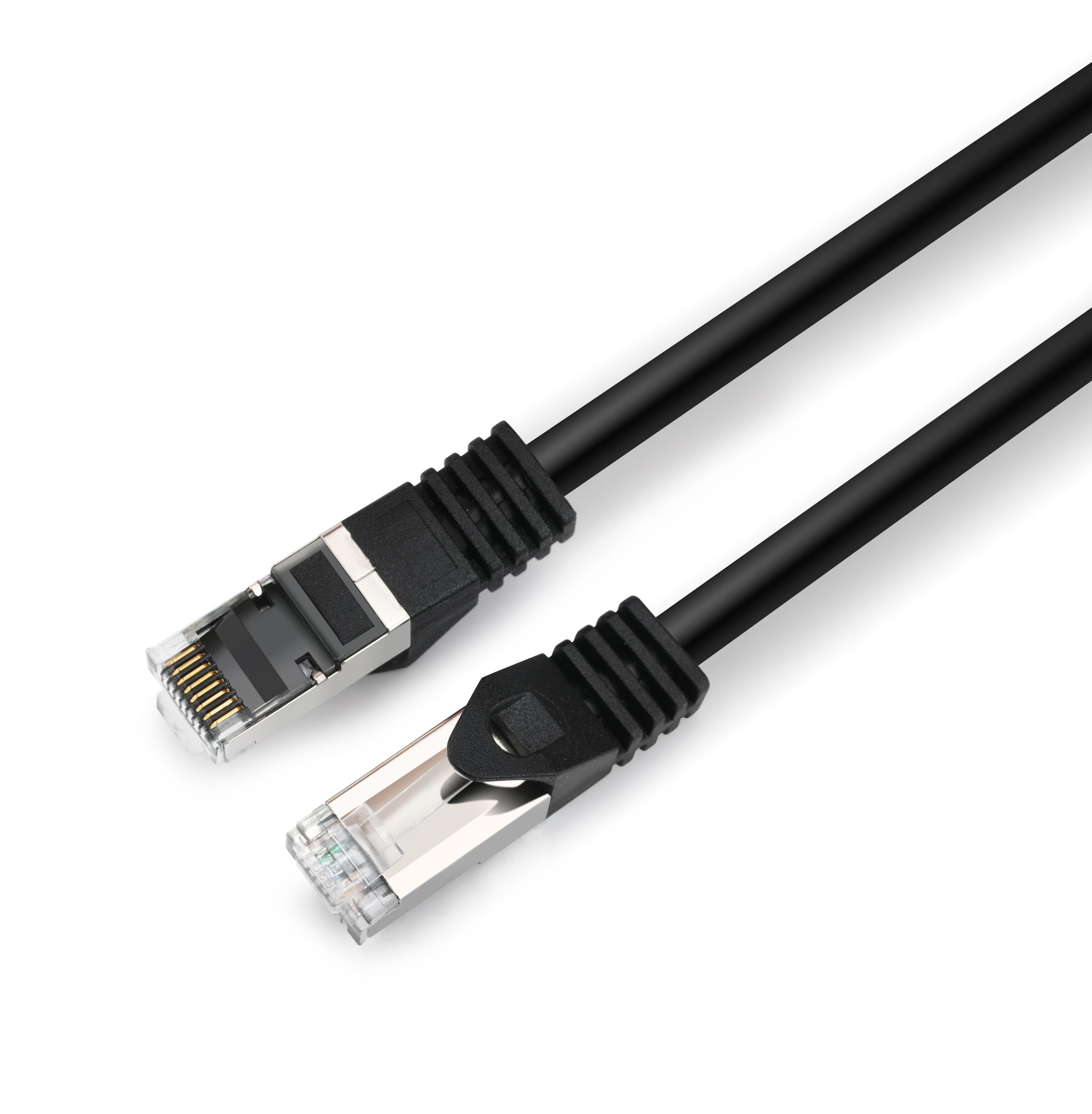 Patchkabel Cat6A schwarz 2 m