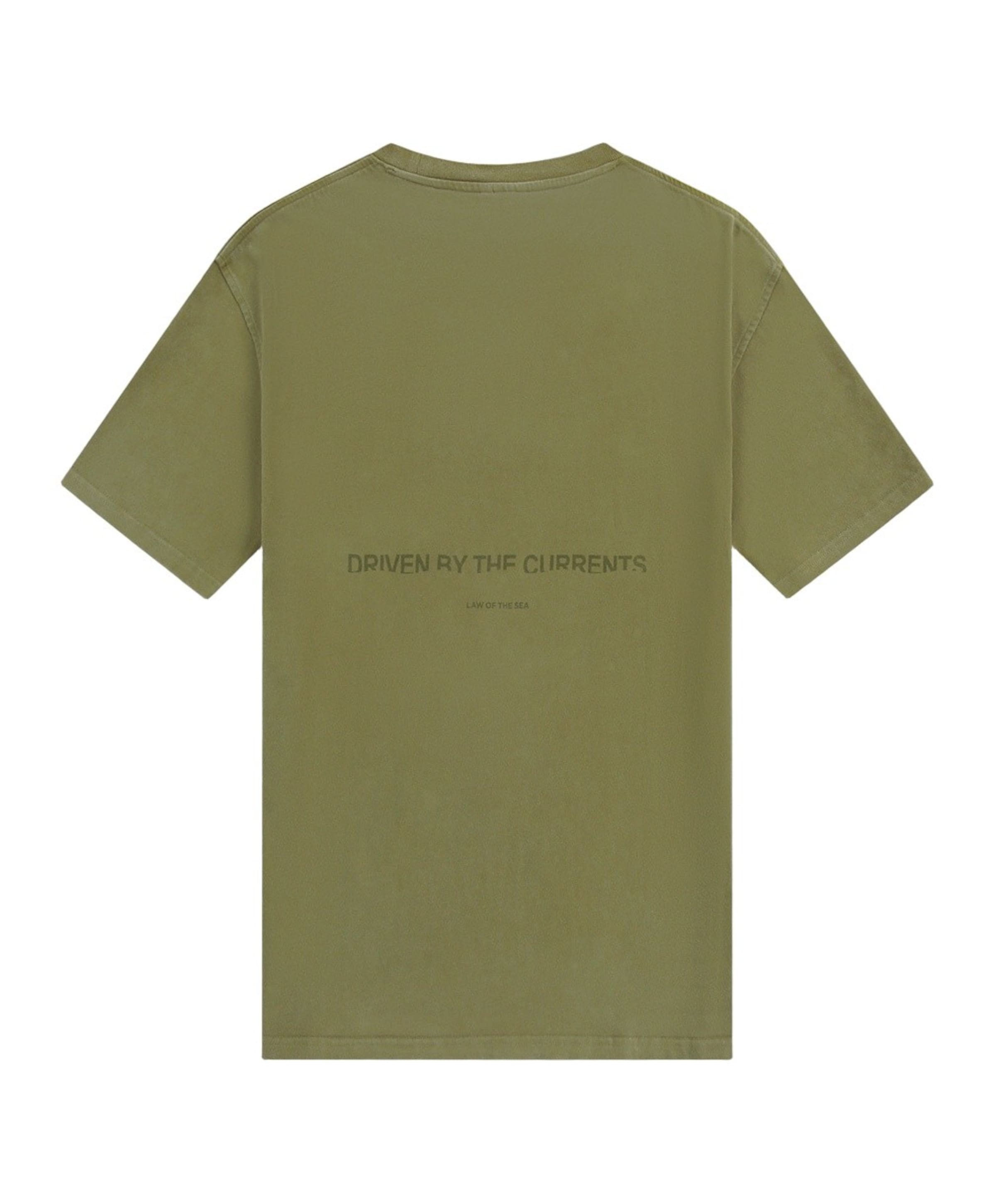 Law of the Sea Heren T-shirt groen