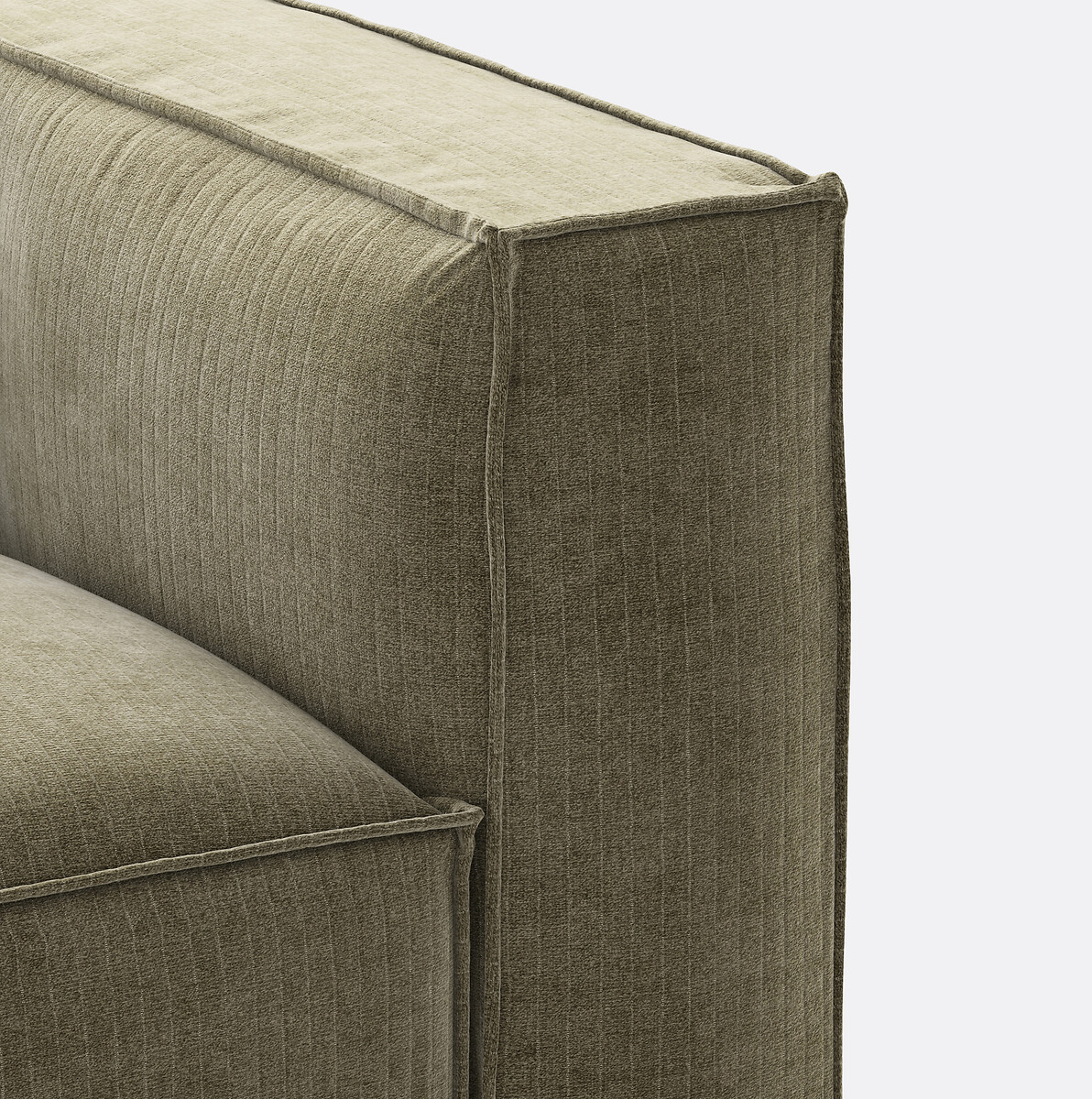 LA REDOUTE INTERIORS<br>Banco modular, 3 zit, roda canelada vintage Seven