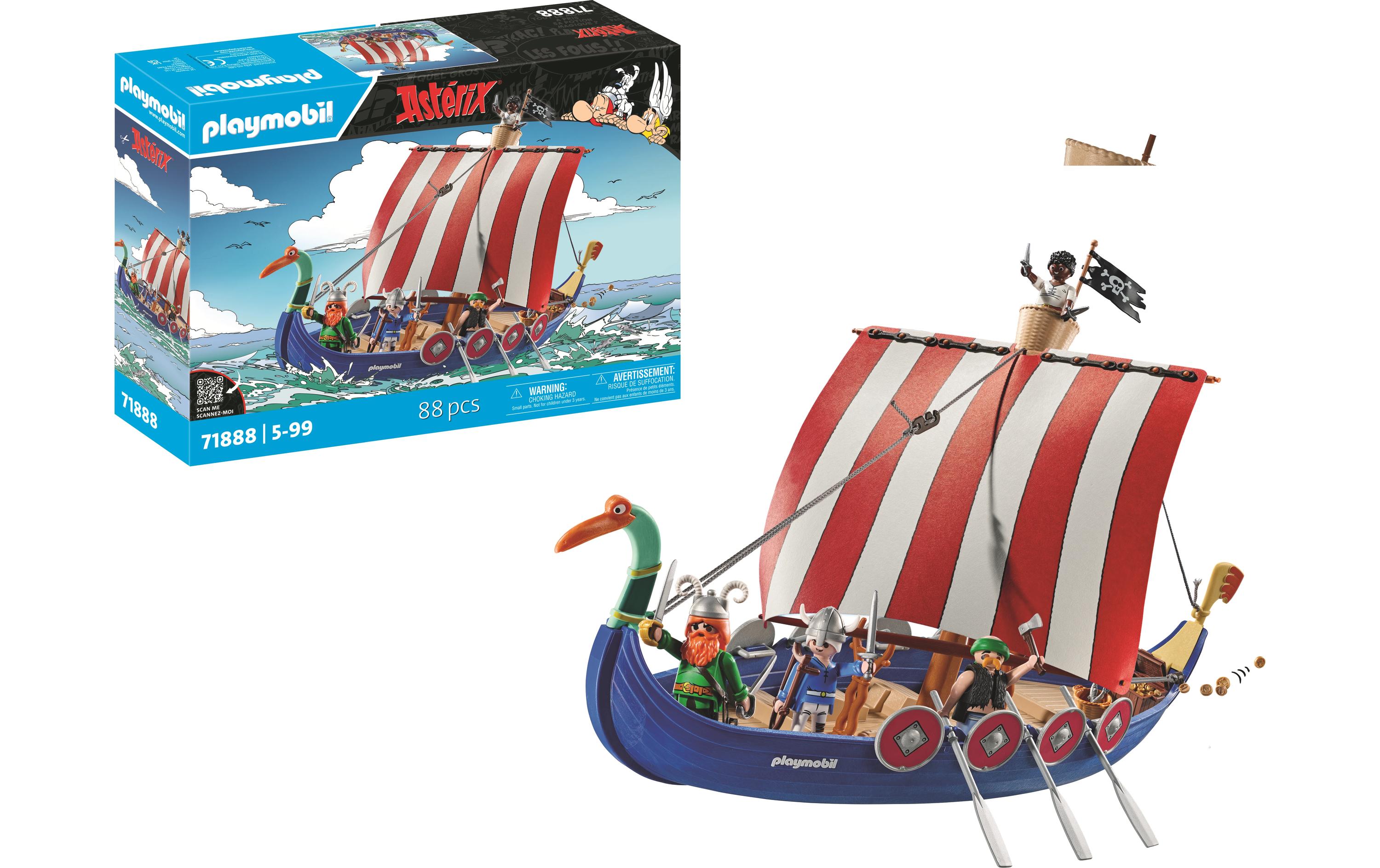 Asterix Piratenschiff 71888Detailreiche Spielset aus der Asterix-Welt