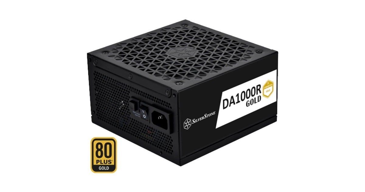 SilverStoneSST-DA1000R-GM modulaire 1000 watt voeding   (Zwart, 6x PCIe)