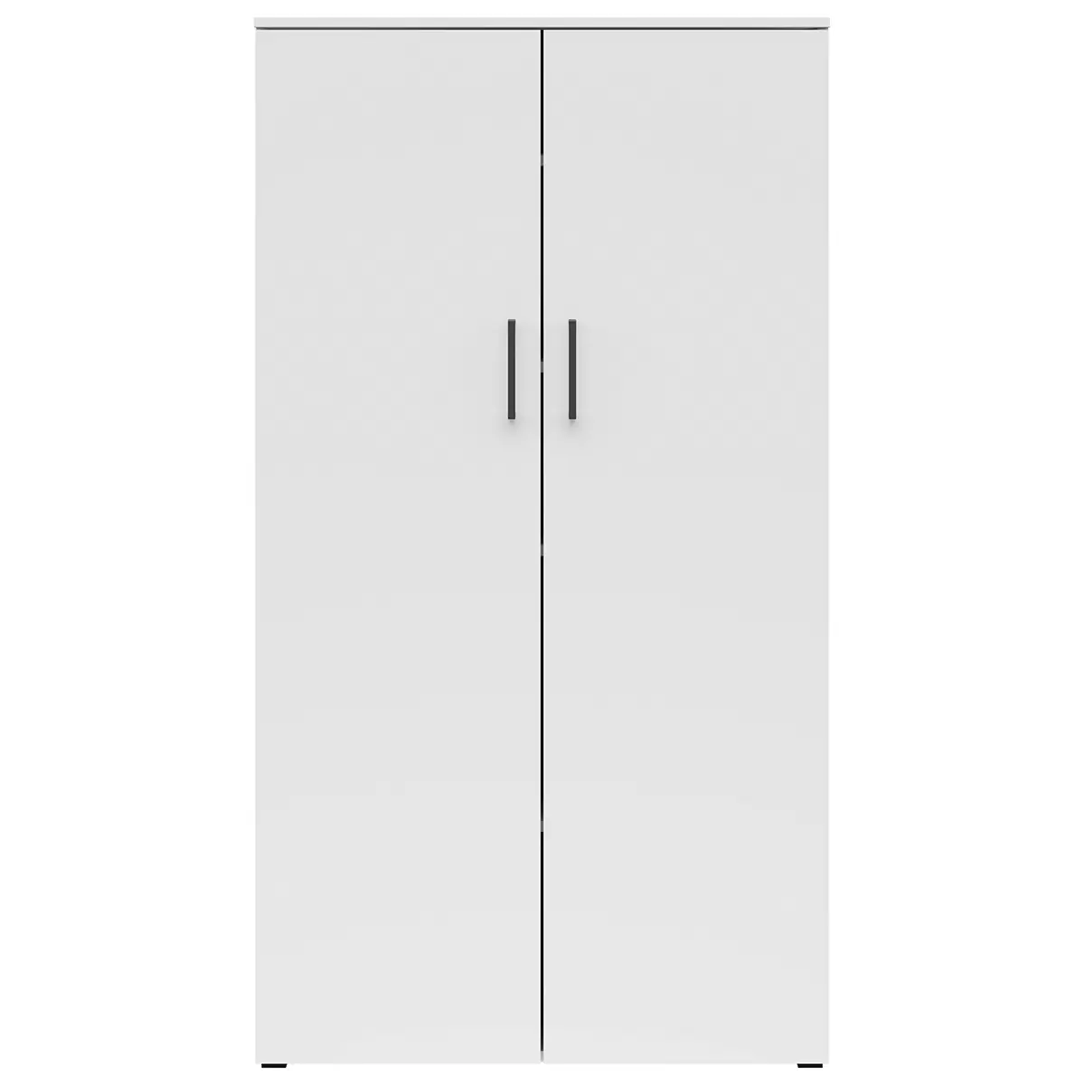 Drehtürenschrank 2T Cabinet weiss