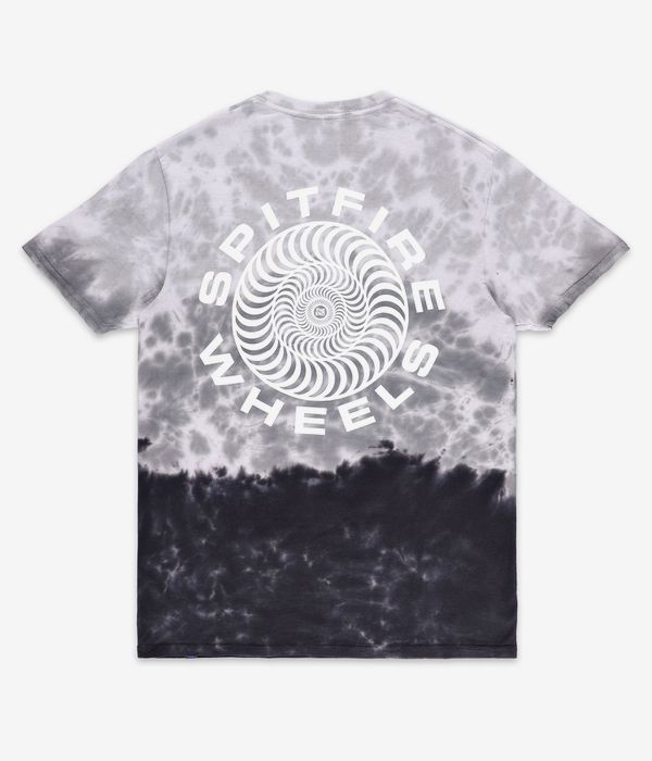 Spitfire Classic 87' Swirl T-Shirt (silver grey black wash)