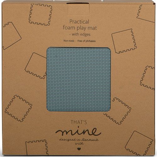 That's mine foam speelmat 100x100 cm - blue