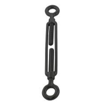 Spanner open behuizing m10 oog-oog RVS Zwart