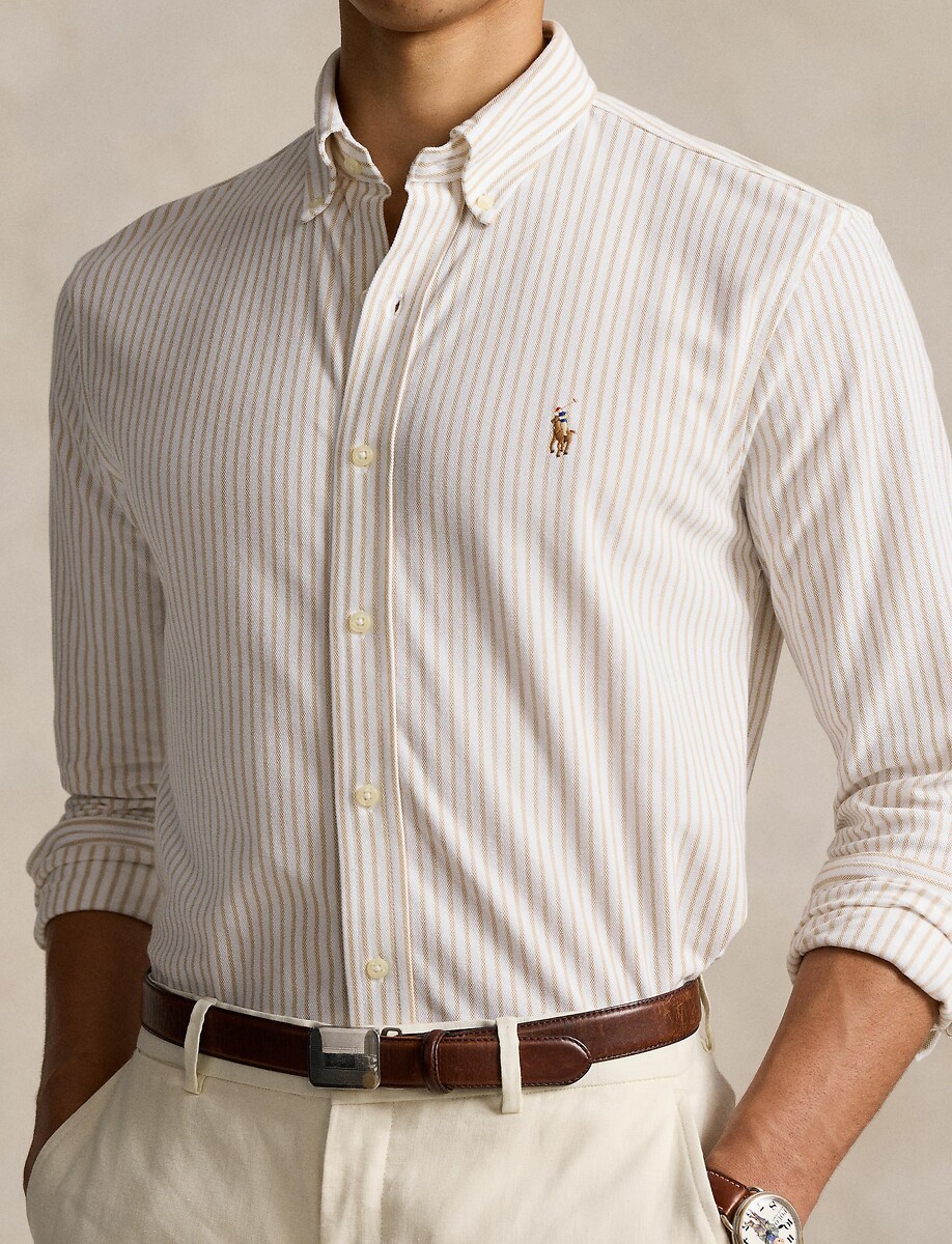 Camisa Oxford POLO RALPH LAUREN em malha de algodão