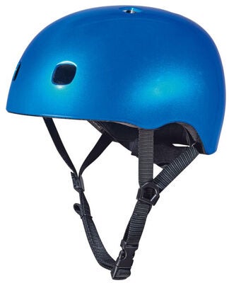 Micro Sykkelhjelm, Blue Metallic