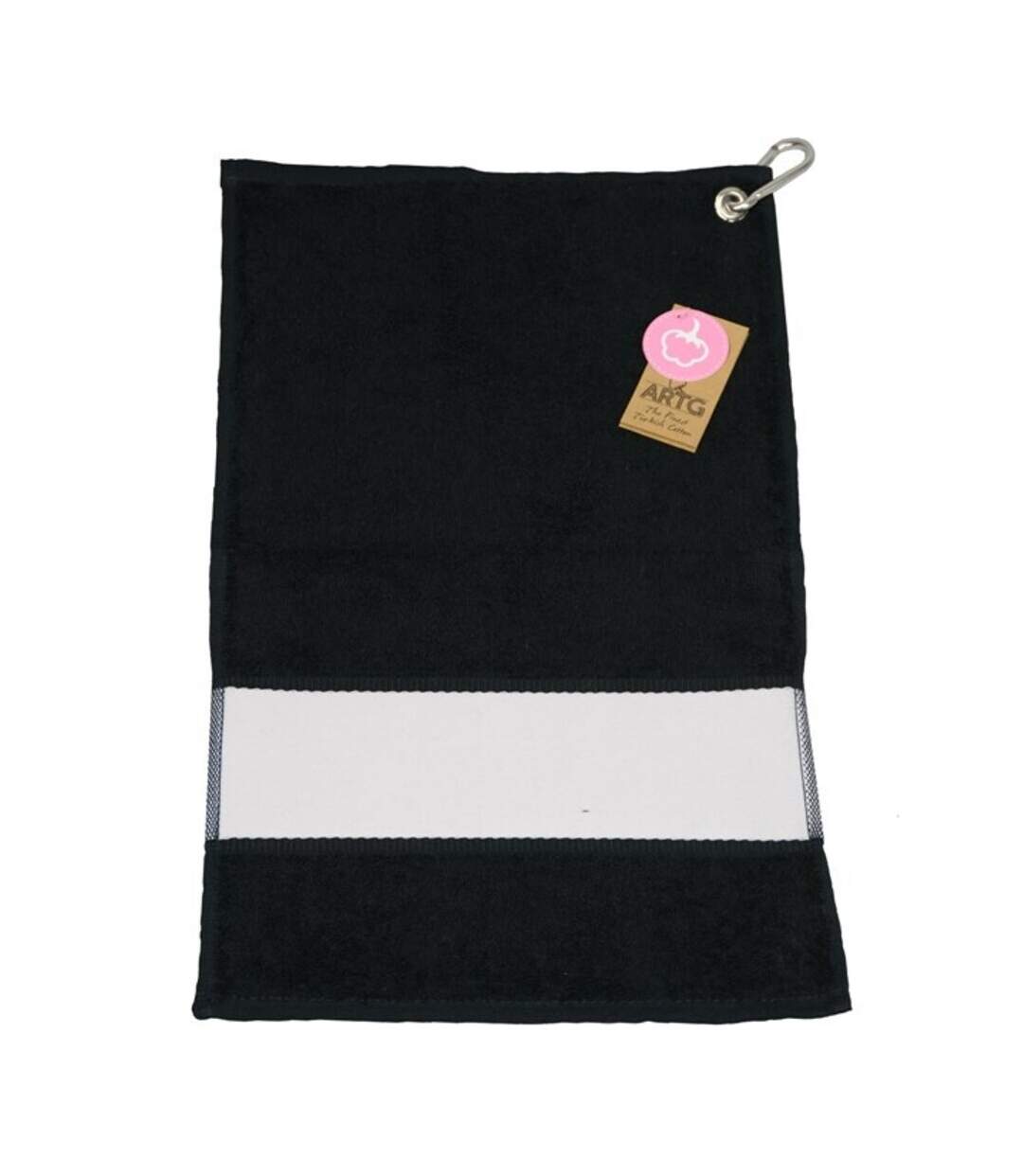 ARTG - Serviette de golf (Noir) (Taille unique) - UTRW7893