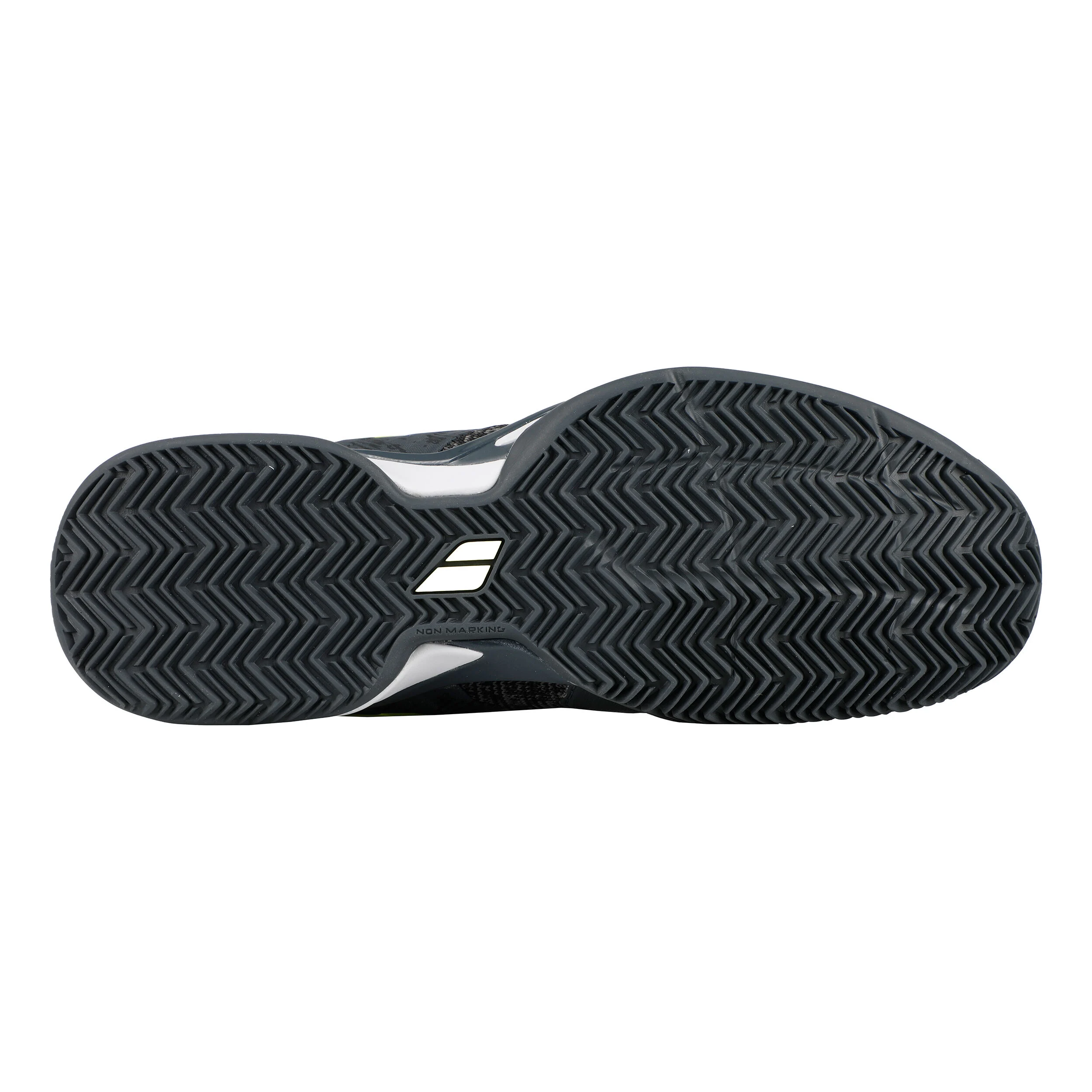 Babolat Propulse Blast Chaussure Terre Battue Hommes - Gris Foncé, Jaunes Fluo