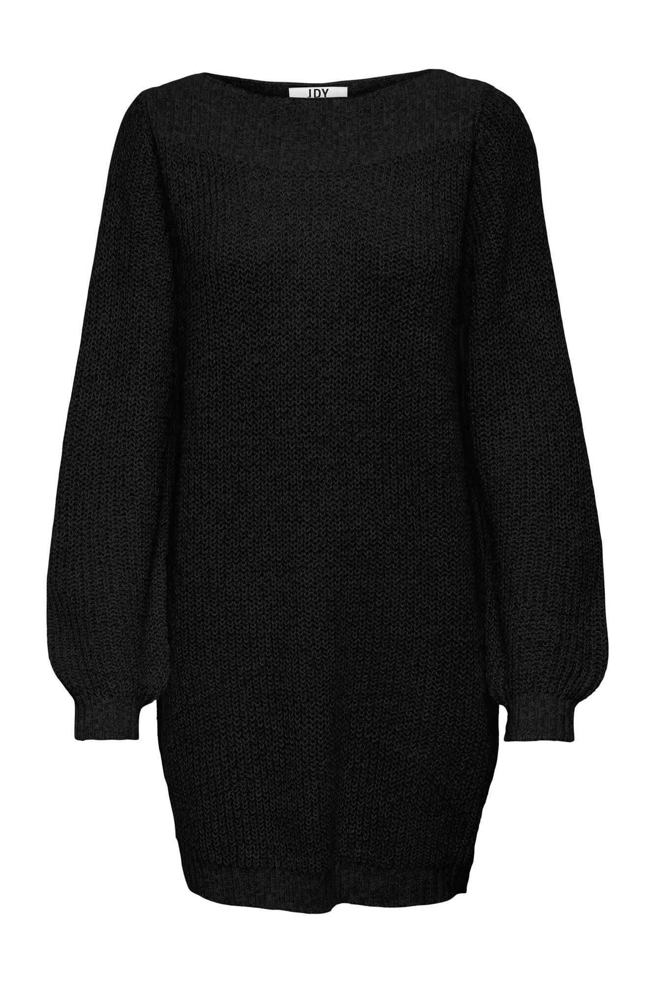Vestido curto de tricô
