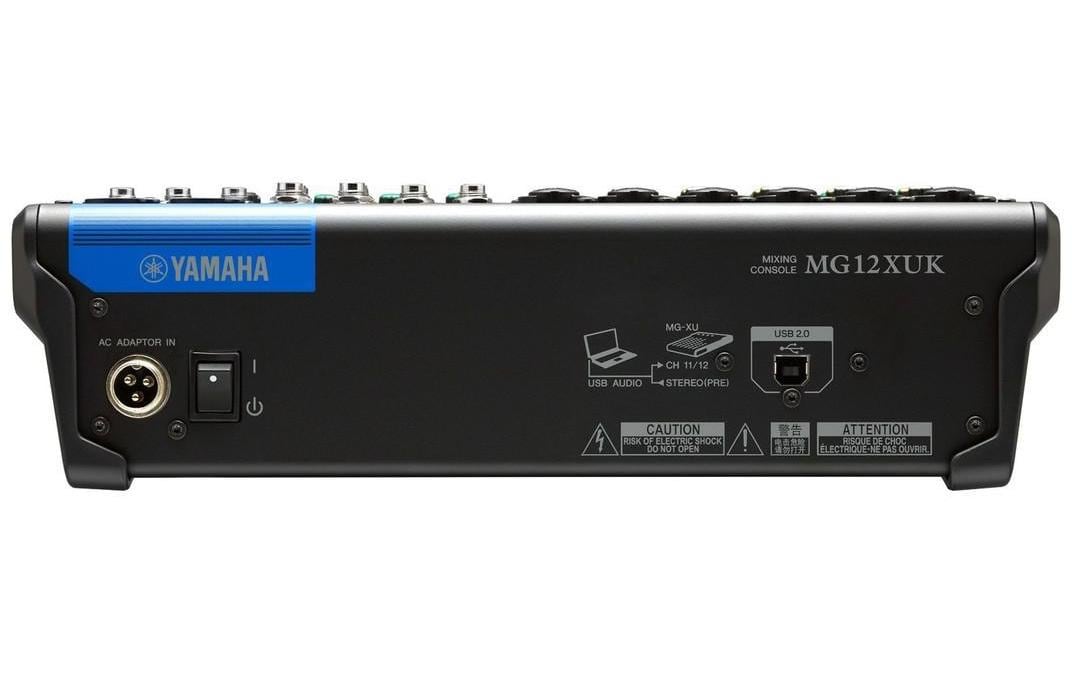 Mischpult MG12XUK - 12-Kanal, analog<br>12-Kanal-Analogmixer mit Effektsektion und USB-Audiointerface