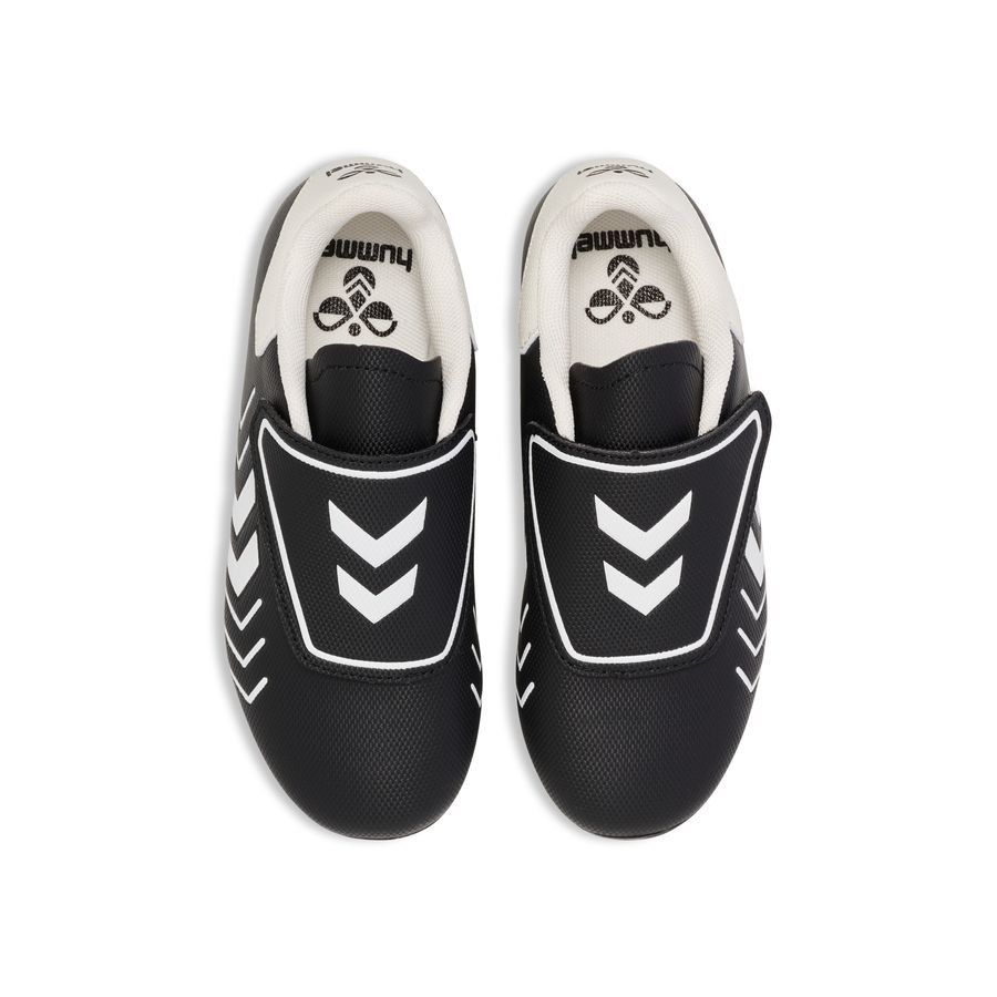 Hummel Chaussures de football Hattrick MG - Noir/Blanc Enfant