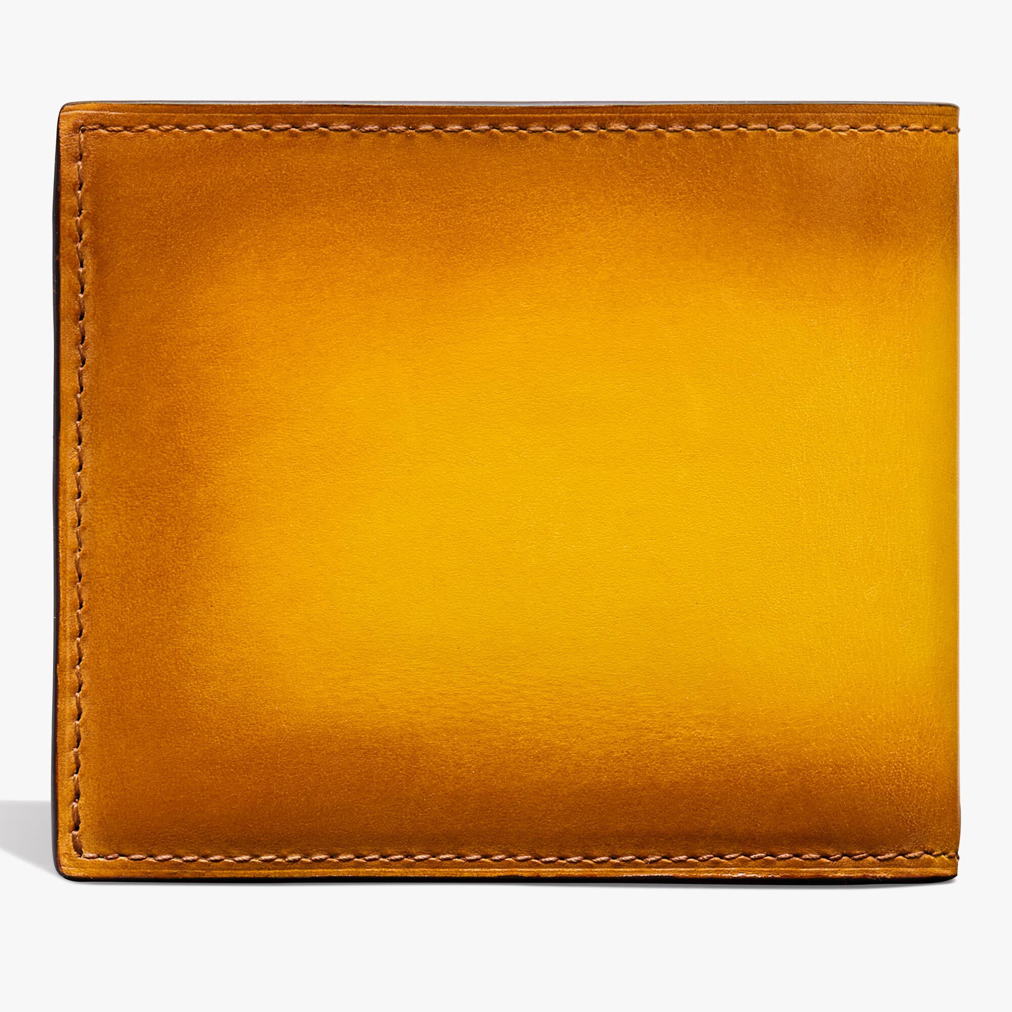 Portefeuille Makore En Cuir Scritto