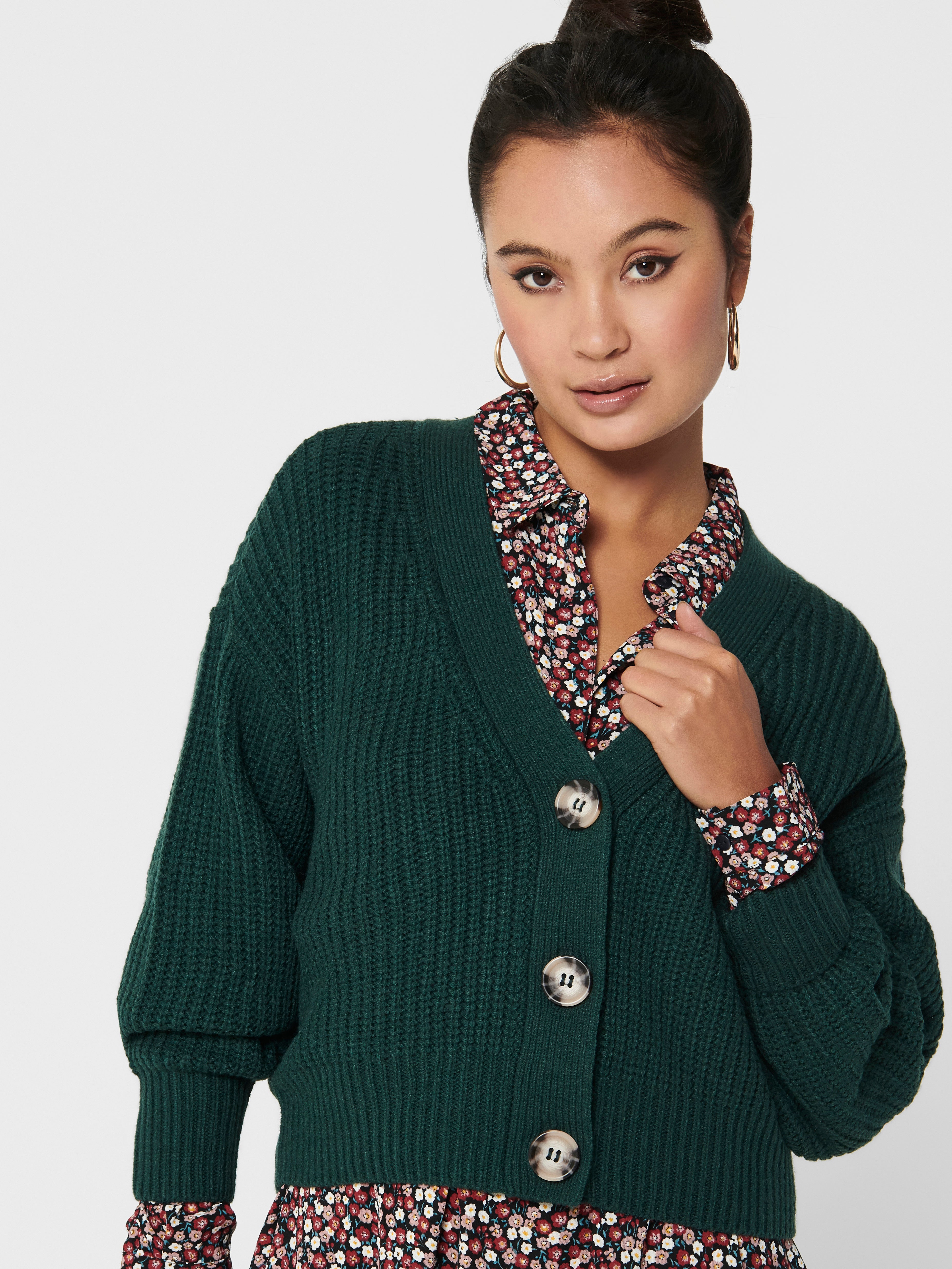 JDYJUSTY Strickjacke Ponderosa Pine