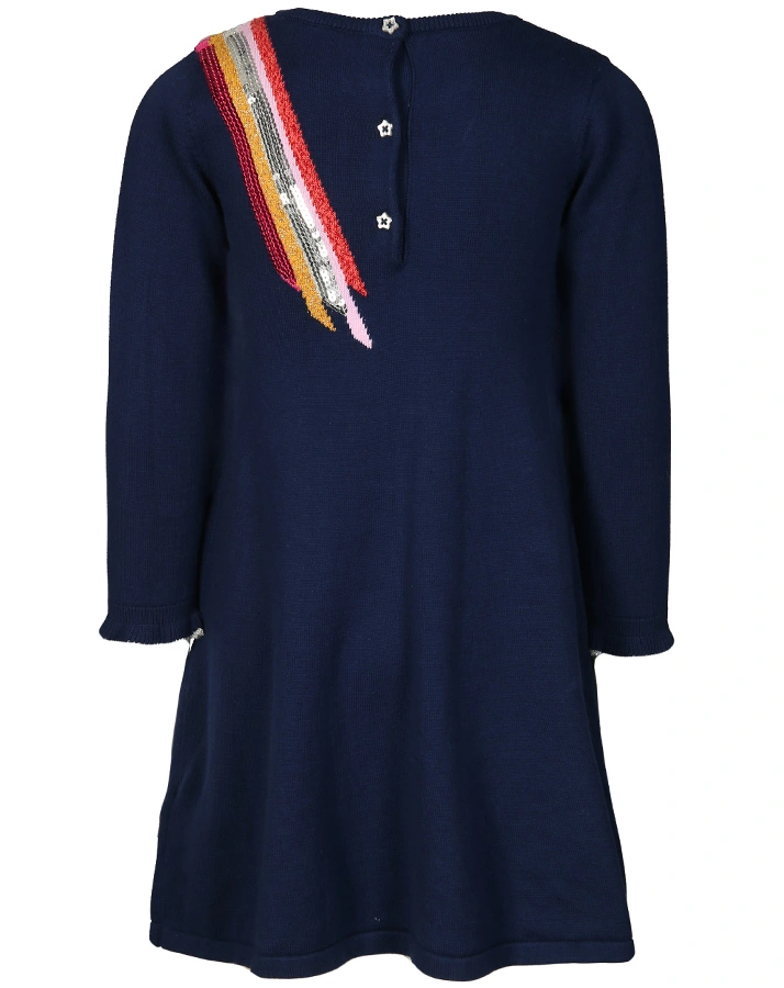 Strickkleid RACHEL – LIGHTNING in navy