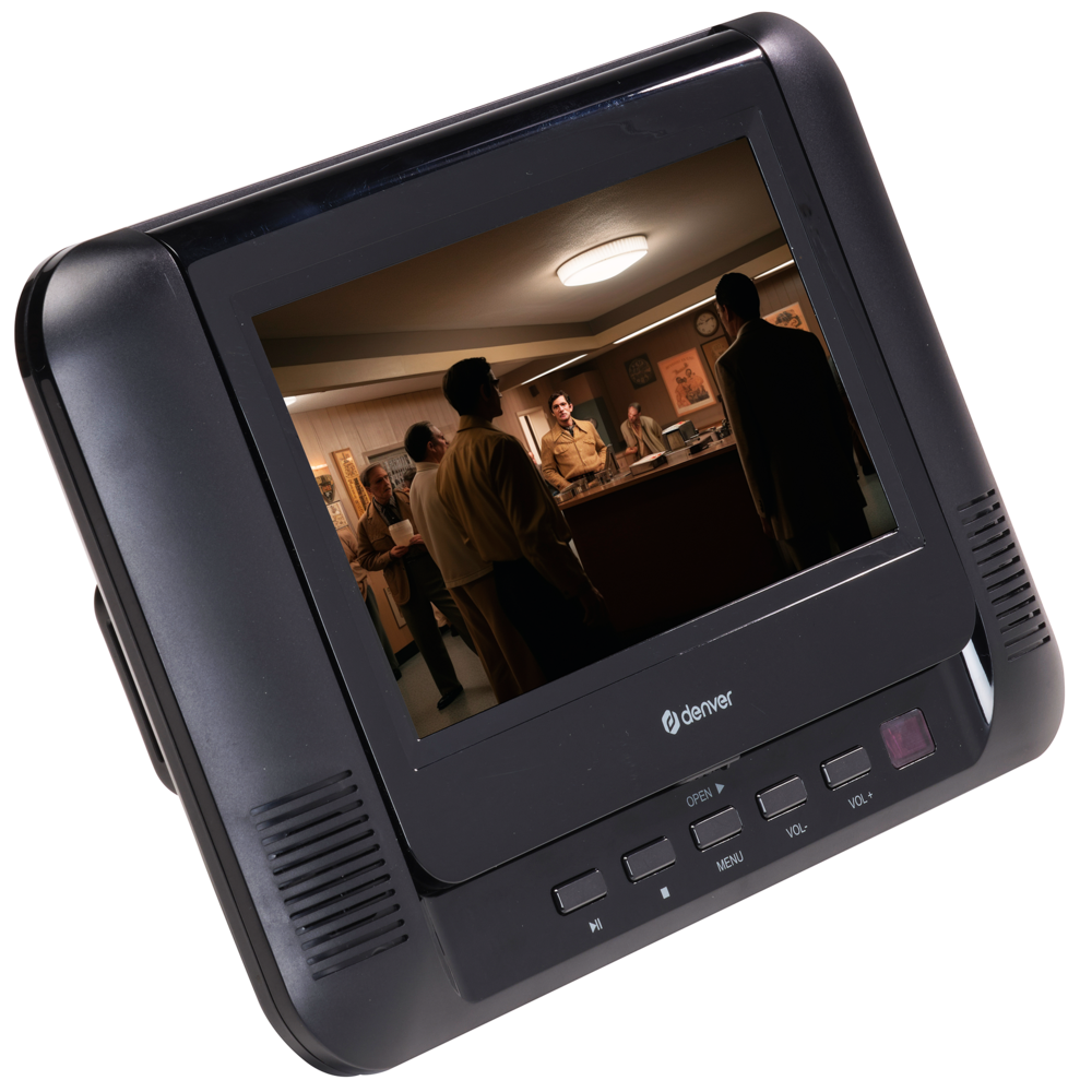 Denver MTW793 draagbare DVD-speler met 2 schermen
