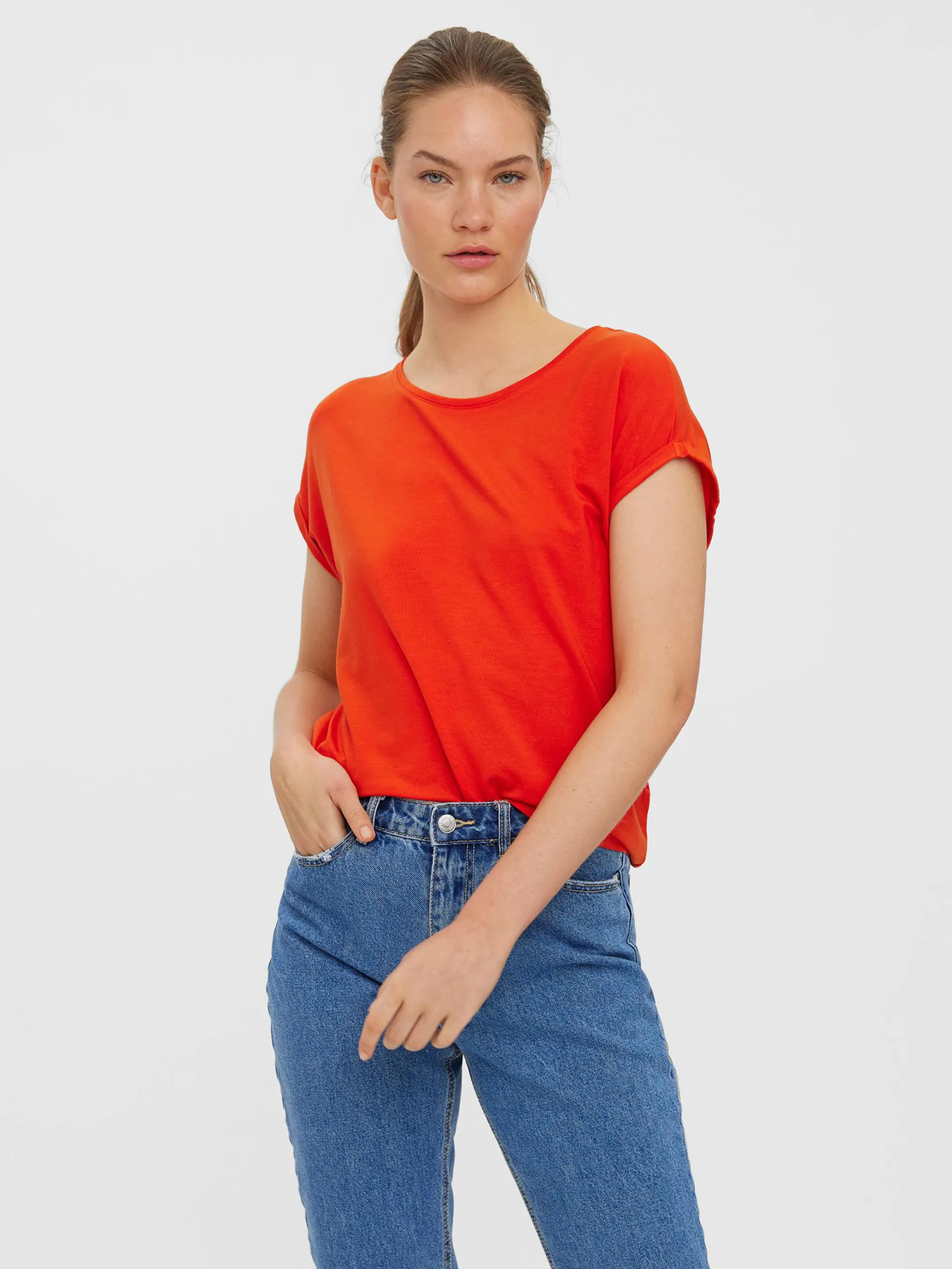 Vero Moda VMAWARE PLAIN SS TOP Shirt