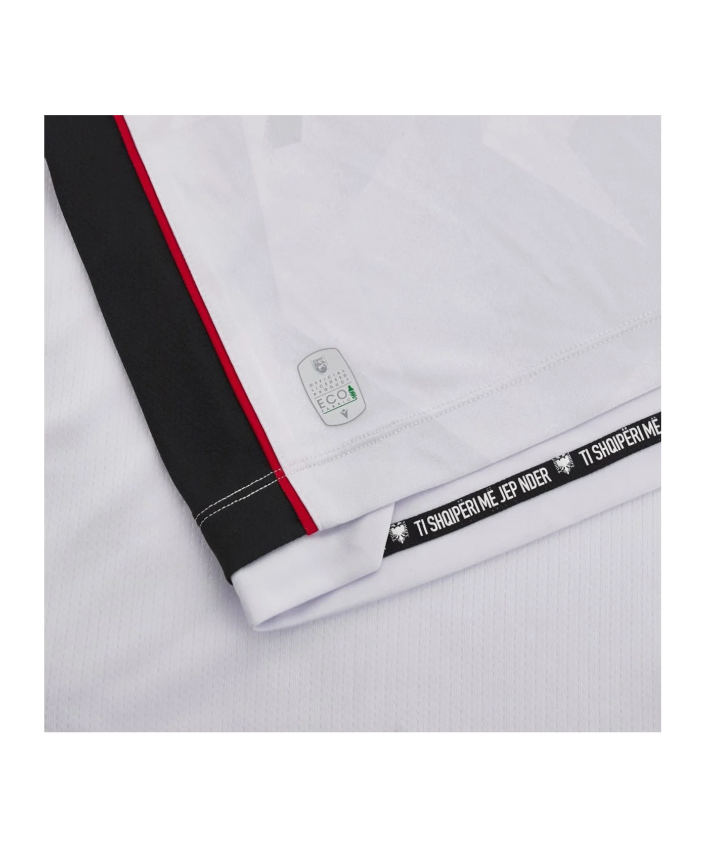 Macron Albanien Trikot Away EM 2024 Kids Weiss