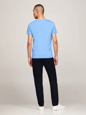 Camiseta Slim Fit com Logo