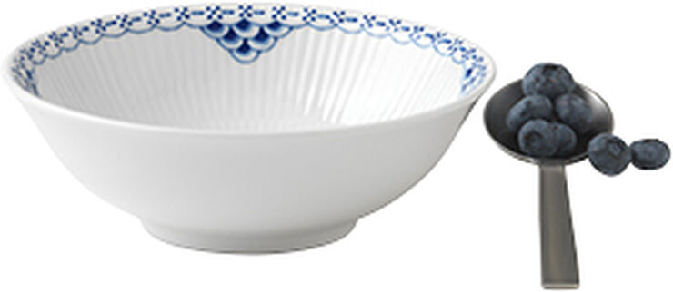 Royal Copenhagen Prinsesse 35 cl. portionsskål Blå