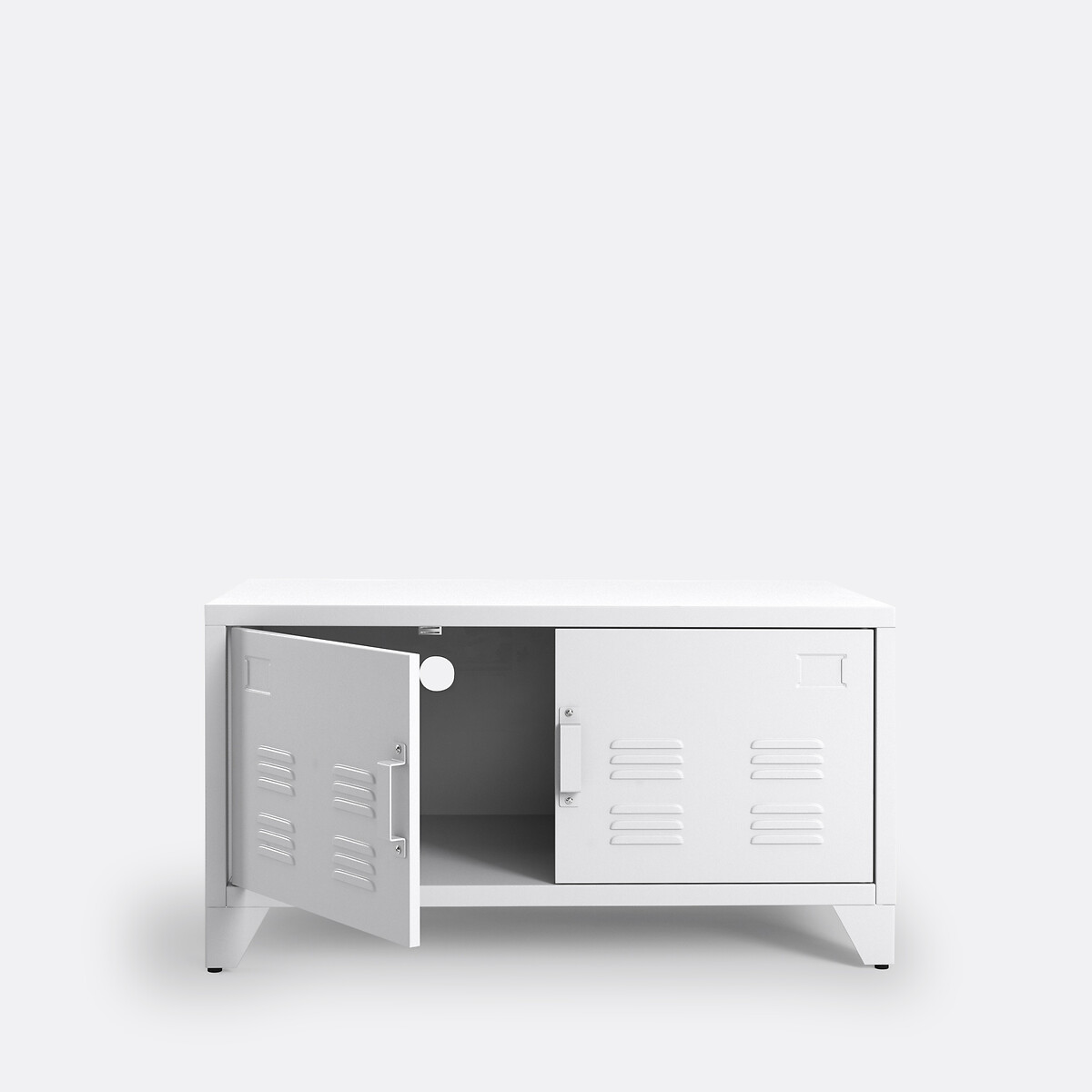 LA REDOUTE INTERIEURS<br>Móveis baixos de metal, 2 portas, Hiba